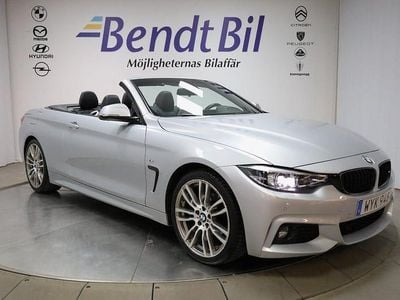 Begagnad BMW 420 M Sport 184 HK (135 kW) 2018 Silver Cab