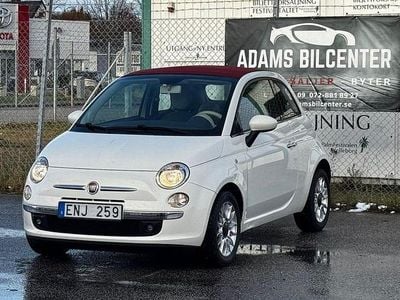 Begagnad Fiat 500C Lounge 69 HK (50 kW) 2013 Vit Cab