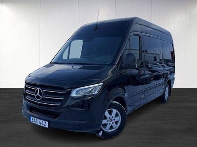 Svart Begagnad 2020 Mercedes Sprinter Van | 450 000 kr (Bra pris)