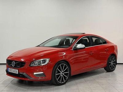 Begagnad Volvo S60 R-Design 245 HK (180 kW) 2014 Röd Sedan