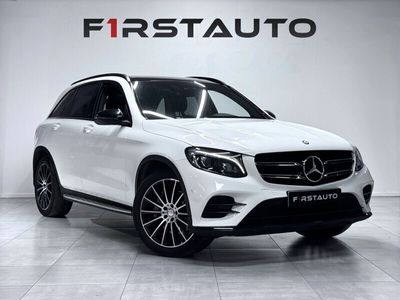 begagnad Mercedes GLC220 d AMG 4M 9G Pano Burmester Drag M-Värm