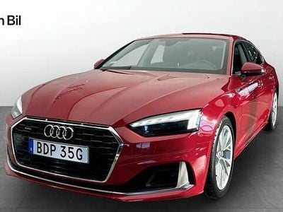 Begagnad Audi A5 Sportback Advanced Plus 245 HK (180 kW) 2020 Tangoröd metallic Halvkombi