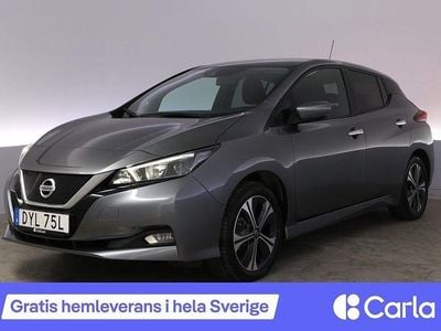 Grå Begagnad 2021 Nissan Leaf Acenta Halvkombi | 198 900 kr (Bra pris)