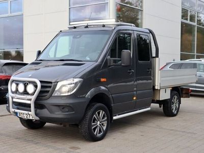 begagnad Mercedes Sprinter 319 4MATIC Crew Cab 6-sits Skoterbil