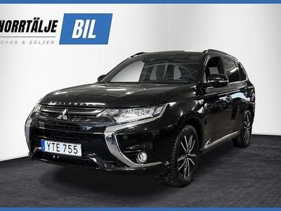 Begagnad Mitsubishi Outlander P-HEV Edition 121 HK (88 kW) 2017 Svart SUV