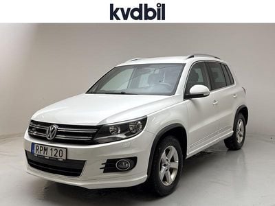 Vit Begagnad 2015 VW Tiguan R-line SUV | 108 000 kr (Marknadspris)
