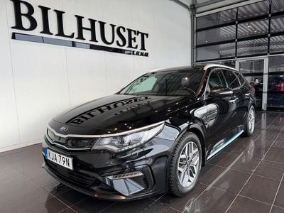 Begagnad Kia Optima Advance 205 HK (150 kW) 2019 Svart Kombi