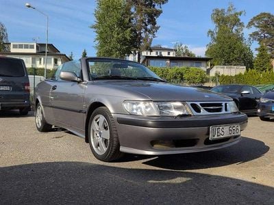 Begagnad Saab 9-3 Cabriolet 205 HK (150 kW) 2003 Ljusgrå Cab