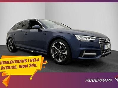 Blå Begagnad 2016 Audi A4 S-Line Kombi | 259 900 kr