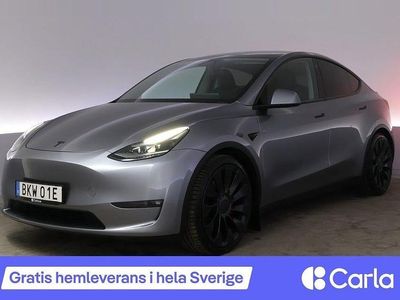 Begagnad Tesla Model Y Performance 392 kW (534 HK) 2023 Grå SUV