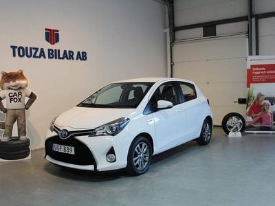 Begagnad Toyota Yaris Hybrid Active 101 HK (74 kW) 2016 Vit