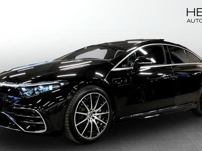 Svart Begagnad 2023 Mercedes EQS450+ | 749 900 kr
