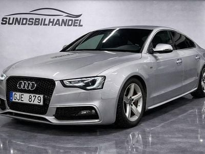 Begagnad Audi A5 Sportback 211 HK (155 kW) 2013 Silver Halvkombi