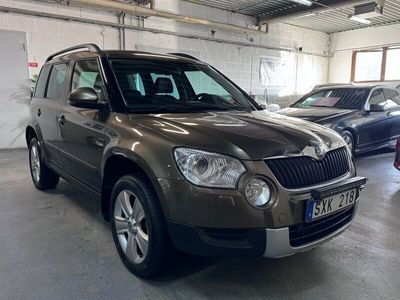 begagnad Skoda Yeti 2.0 TDI NyBesiktigad Drag Navi Park-Assist 140hk