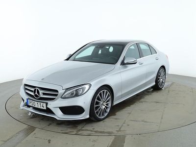Silver Begagnad 2017 Mercedes C220 AMG line Sedan | 247 000 kr (Lite dyr)