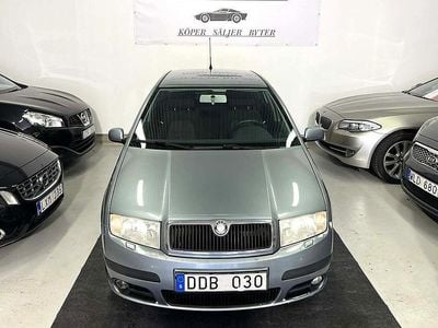 Mörkgrå Begagnad 2006 Skoda Fabia Halvkombi | 19 899 kr (Marknadspris)