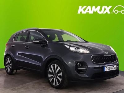 Grå Begagnad 2017 Kia Sportage SUV | 159 800 kr (Bra pris)
