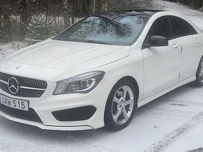 Vit Begagnad 2016 Mercedes CLA220 AMG Sedan | 209 900 kr (Marknadspris)
