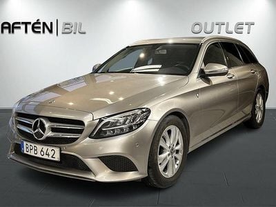 Begagnad Mercedes C200 Avantgarde 150 HK (110 kW) 2018 Mojave silver metallic Kombi