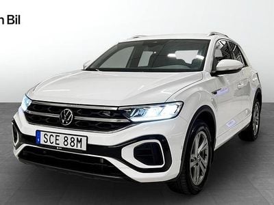 Begagnad VW T-Roc R-line 150 HK (110 kW) 2024 Pure white SUV