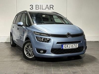 Begagnad Citroën Grand C4 Picasso 120 HK (88 kW) 2015 Blå Minibuss
