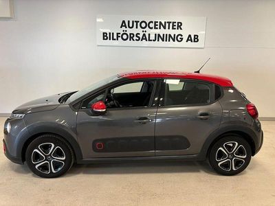 Grå Begagnad 2018 Citroën C3 Feel Halvkombi | 109 900 kr (Lite dyr)