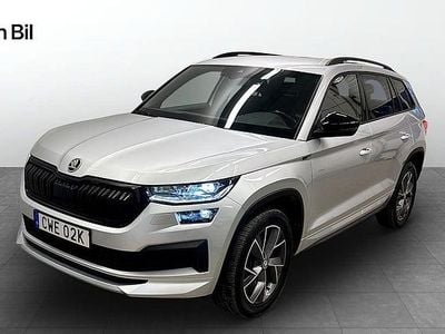 Begagnad Skoda Kodiaq SportLine 200 HK (147 kW) 2022 Brilliant silver metallic SUV