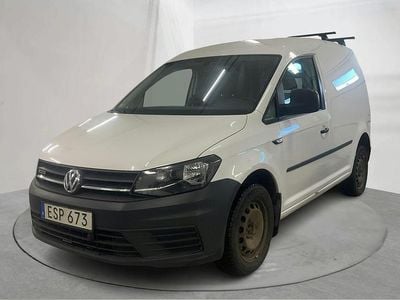 Vit Begagnad 2016 VW Caddy Minibuss | 149 000 kr (Bra pris)