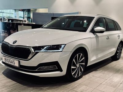 Begagnad Skoda Octavia G-TEC Style 131 HK (96 kW) 2020 Vit Kombi