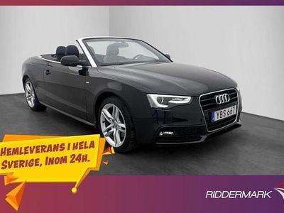 Begagnad Audi A5 S-Line 177 HK (130 kW) 2016 Svart Cab