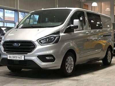 Grå Begagnad 2021 Ford Transit Custom Van | 339 000 kr