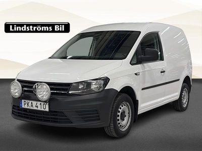 Vit Begagnad 2019 VW Caddy Minibuss | 184 900 kr (Marknadspris)