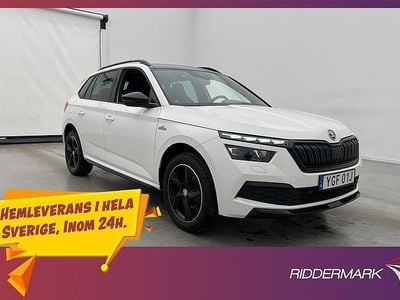 Vit Begagnad 2021 Skoda Kamiq Monte Carlo SUV | 249 800 kr (Marknadspris)