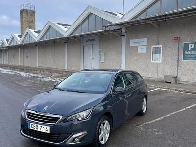 Begagnad Peugeot 308 SW 120 HK (88 kW) 2014 Grå/blå Kombi