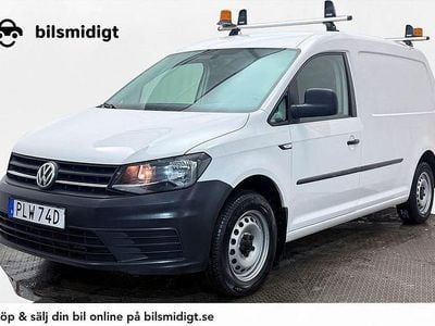 Begagnad VW Caddy Maxi 102 HK (75 kW) 2019 Vit Minibuss