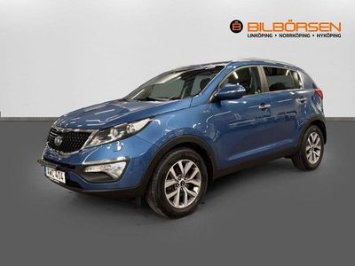Blå Begagnad 2014 Kia Sportage Comfort SUV | 139 900 kr (Lite dyr)