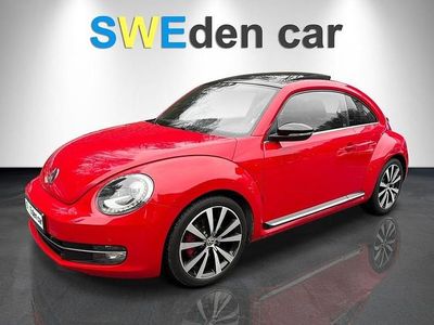 Begagnad VW Beetle GT 200 HK (147 kW) 2013 Röd Halvkombi