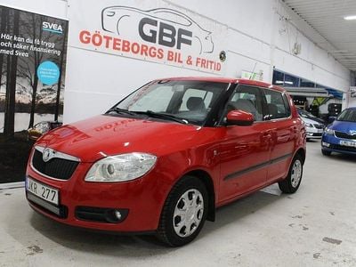 Röd Begagnad 2007 Skoda Fabia Halvkombi | 34 900 kr (Dyr)
