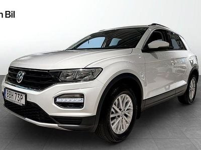 Pure white Begagnad 2019 VW T-Roc SUV | 224 900 kr (Marknadspris)