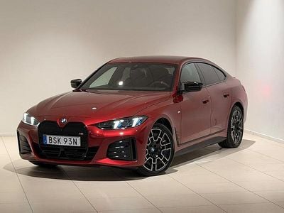 Ny BMW i4 M Sport 442 kW (601 HK) 2026 Röd Sedan