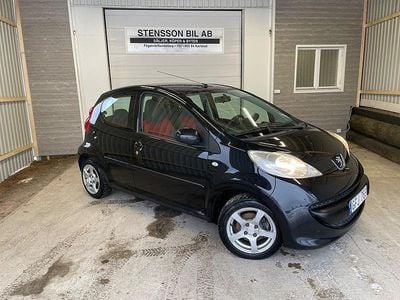 Svart Begagnad 2008 Peugeot 107 Halvkombi | 24 900 kr (Dyr)