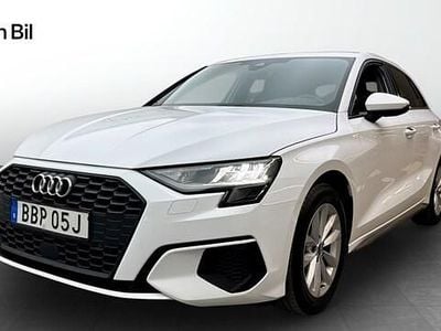 Begagnad Audi A3 Proline 150 HK (110 kW) 2020 Vit Sedan