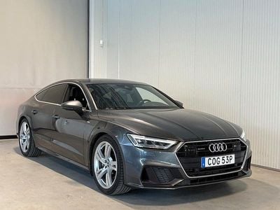 Begagnad Audi A7 S-Line 245 HK (180 kW) 2019 Grå Halvkombi