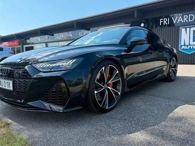 Svart Begagnad 2021 Audi RS7 Halvkombi | 1 099 900 kr