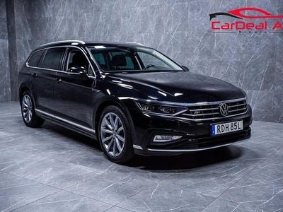 Svart Begagnad 2021 VW Passat R-line Kombi | 238 800 kr (Marknadspris)