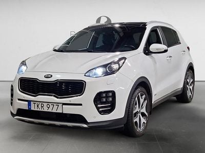 Vit Begagnad 2016 Kia Sportage GT-Line SUV | 149 900 kr (Marknadspris)