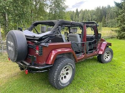 Vinröd Begagnad 2007 Jeep Wrangler Unlimited SUV | 219 000 kr
