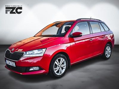 Röd Begagnad 2019 Skoda Fabia Style Kombi | 117 500 kr (Marknadspris)