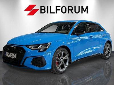 Begagnad Audi A3 S-Line 245 HK (180 kW) 2021 Turbo blue Sedan