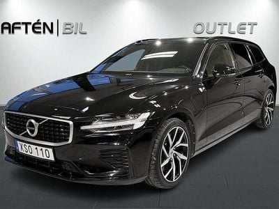 Svart Begagnad 2018 Volvo V60 R-Design Kombi | 329 800 kr (Marknadspris)